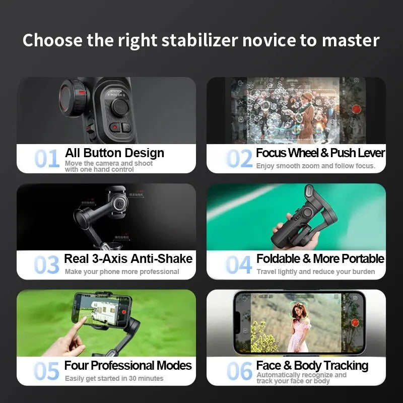 Smooth Shot Gimbal for Phones